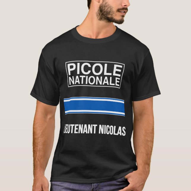 T-shirts de Paris de  de PICOLE NATIONALE (Devant)