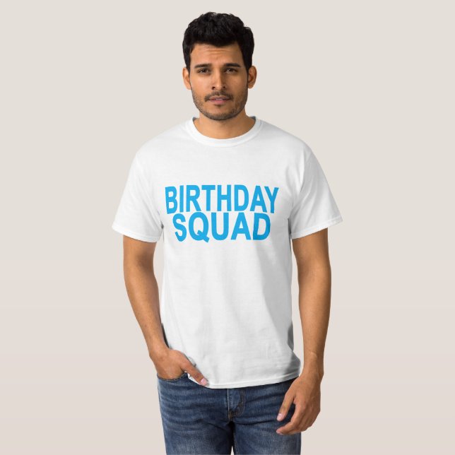T-shirts de peloton d'anniversaire. .png (Devant entier)