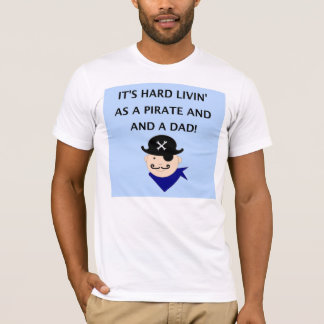 T-shirts de pirate pour le papa