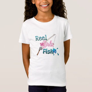 T-shirts de poissons de filles de bobine