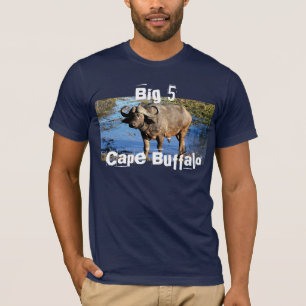 T-shirts de safari de Buffalo de cap grands 5