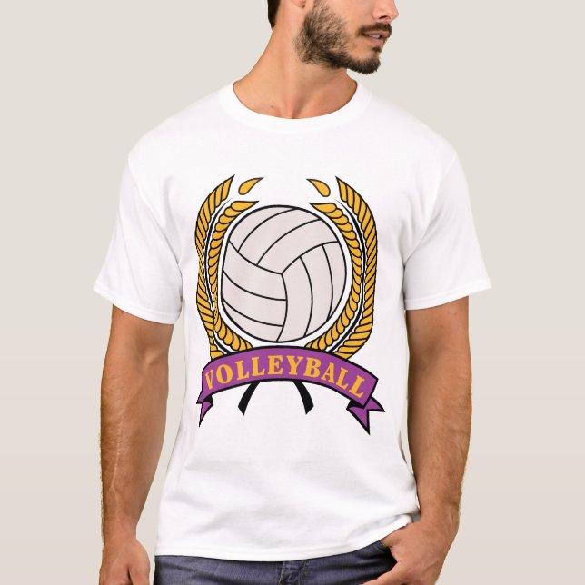 T-shirts de volleyball (Devant)
