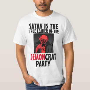 T-SHIRTS DÉMOCRATES ET LIBÉRALISTES DÉMOCRATES SAT