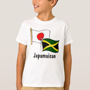 T-shirts d'enfants japonais jamaïcains