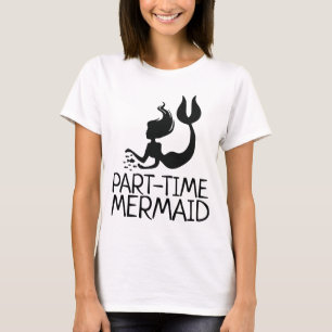 T-SHIRTS DES DAMES MERMAID À TEMPS PARTIEL