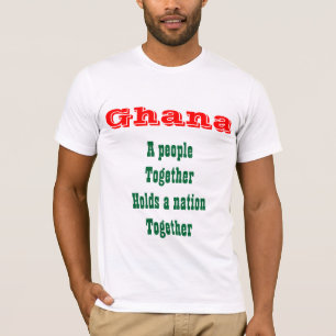 T-shirts des Ghana