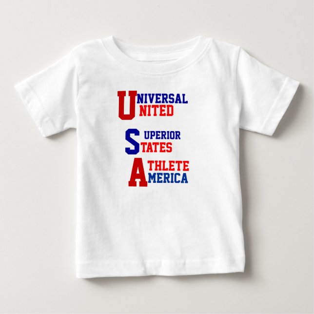 T-shirts des Jeux Olympiques d'Amérique (Devant)