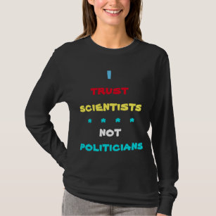 T-shirts des politiciens et des scientifiques de c