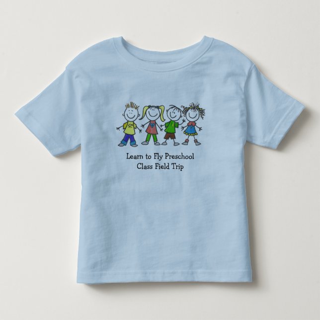 T-shirts d'excursion sur le terrain de classe (Devant)