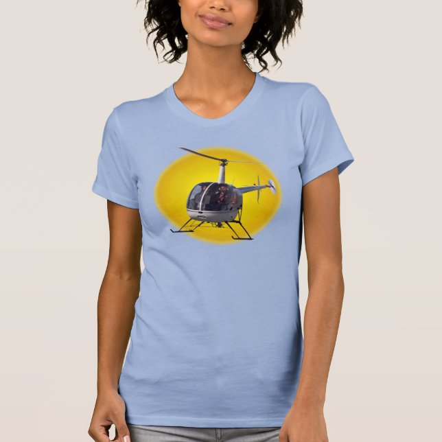 T-shirts d'hélicoptère Tee - shirt à hélicos bio (Devant)