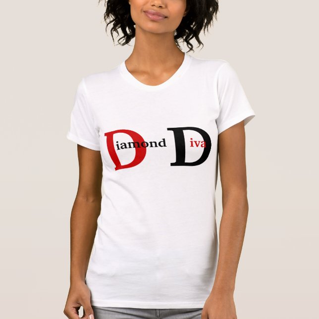 T-shirts Diva Diamant (Devant)