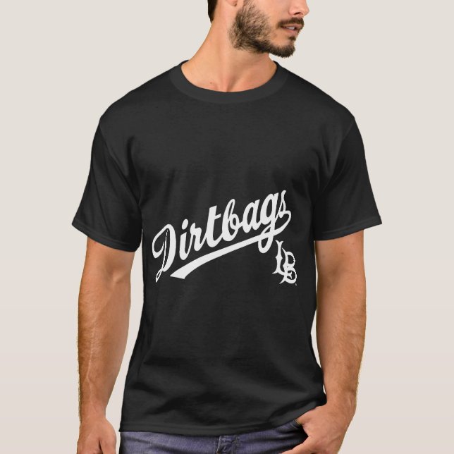 T-shirts d'offensive de livre de dirtbags (Devant)
