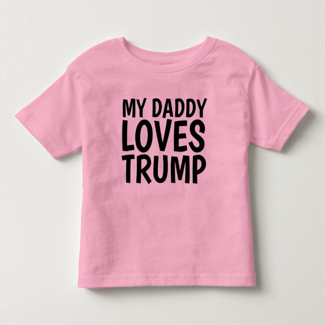 T-shirts DONALD TRUMP TODDLER (Devant)