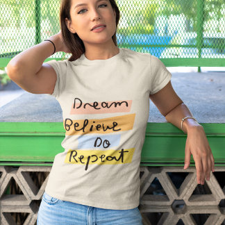 T-shirts Dream & Believe pour les femmes