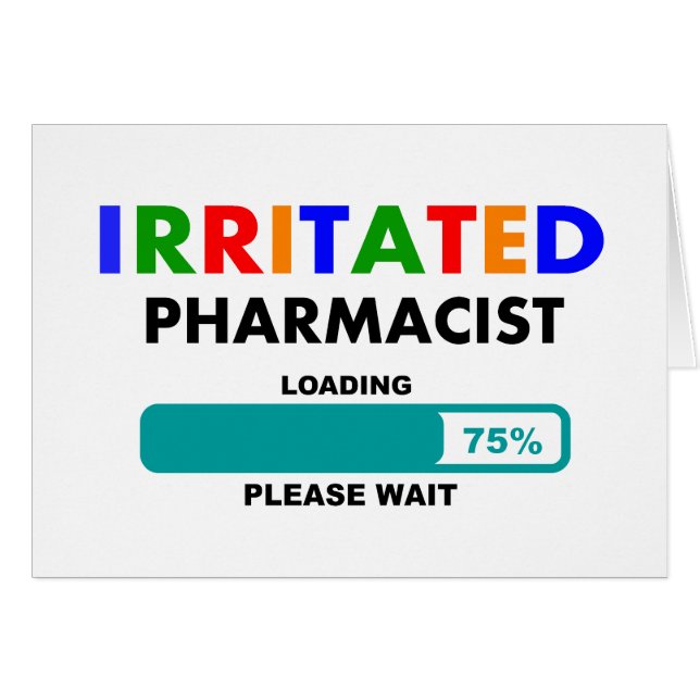 T-shirts drôle de chargement de pharmacien (Devant horizontal)