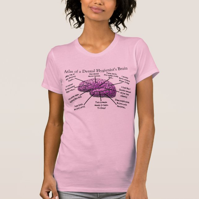 T-shirts drôle d'hygiéniste dentaire (Devant)
