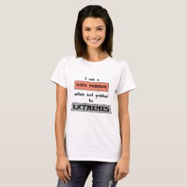 T-shirts drôles de cool de citation pour elle