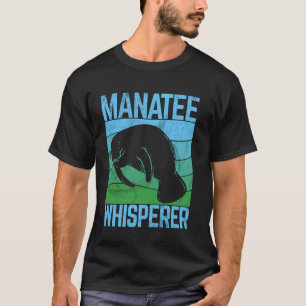 T-shirts drôles de lamantins disant homme dauphin