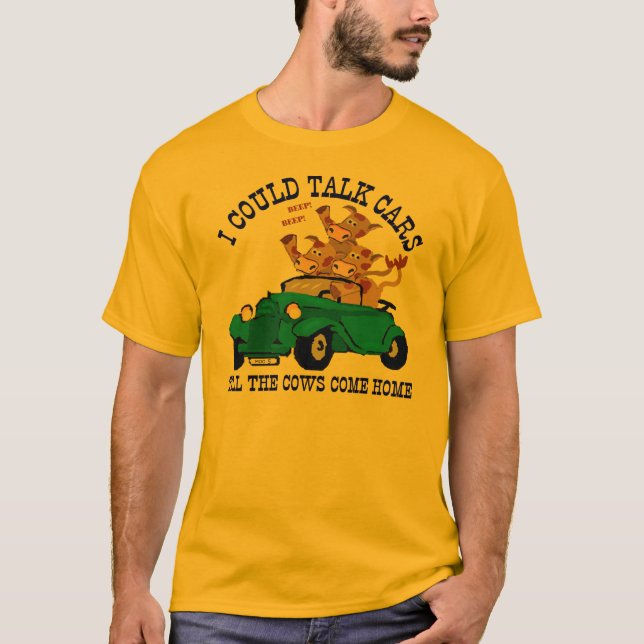 T-shirts drôles d'entretien de voiture (Devant)