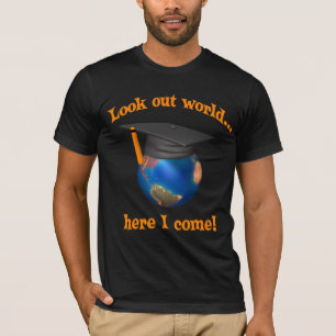 T-shirts drôles d'obtention du diplôme