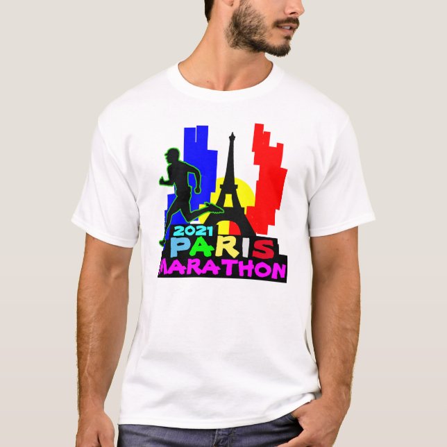 T-shirts du Marathon de Paris (Devant)