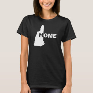 T-shirts du New Hampshire, maison loin de l'État
