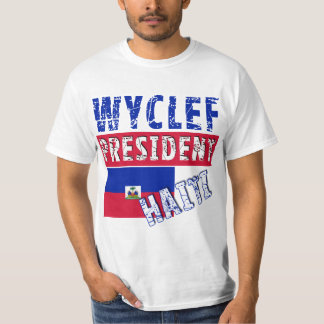 T-shirts du Président Haïti de WYCLEF, tasses,