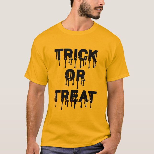 T-shirts éffrayants et amusants Halloween-Thème :  (Devant)