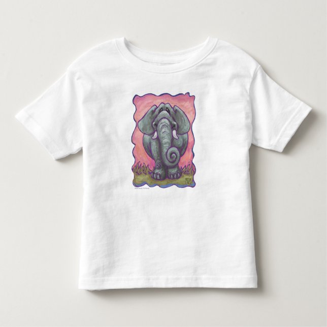T-shirts éléphants (Devant)