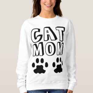 T-shirts EMPREINTES DE PATTES CAT MOM