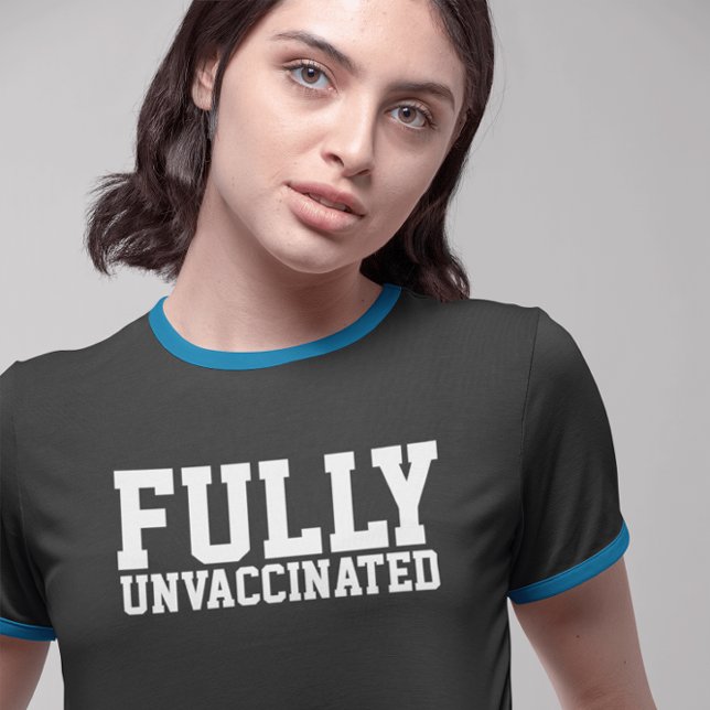 T-SHIRTS ENTIÈREMENT NON VACCINÉS (Créateur téléchargé)