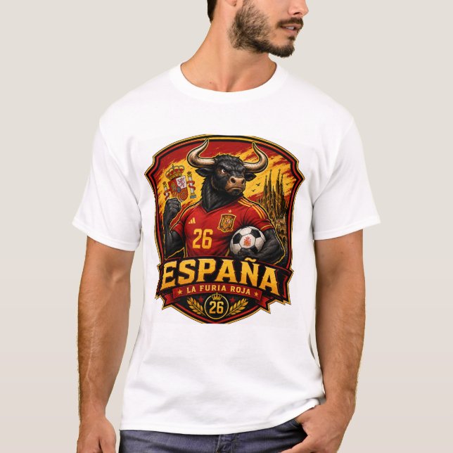 T-Shirts Espagne (Devant)