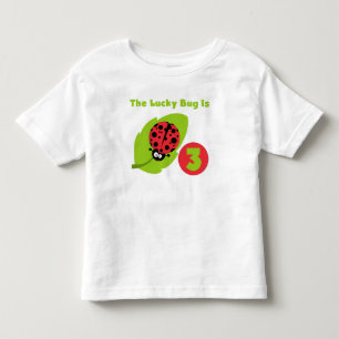 T-shirts et cadeaux 3e anniversaire Lucky Bug