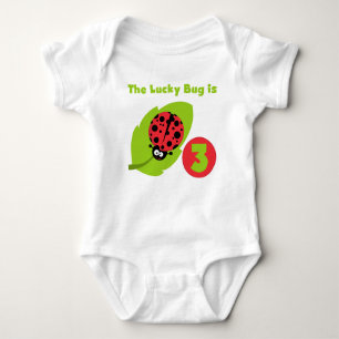 T-shirts et cadeaux 3e anniversaire Lucky Bug