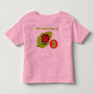 T-shirts et cadeaux 3e anniversaire Lucky Bug