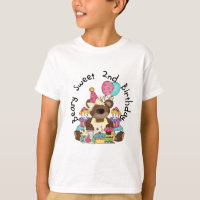 T-shirts et cadeaux Beary Sweet 2e anniversaire