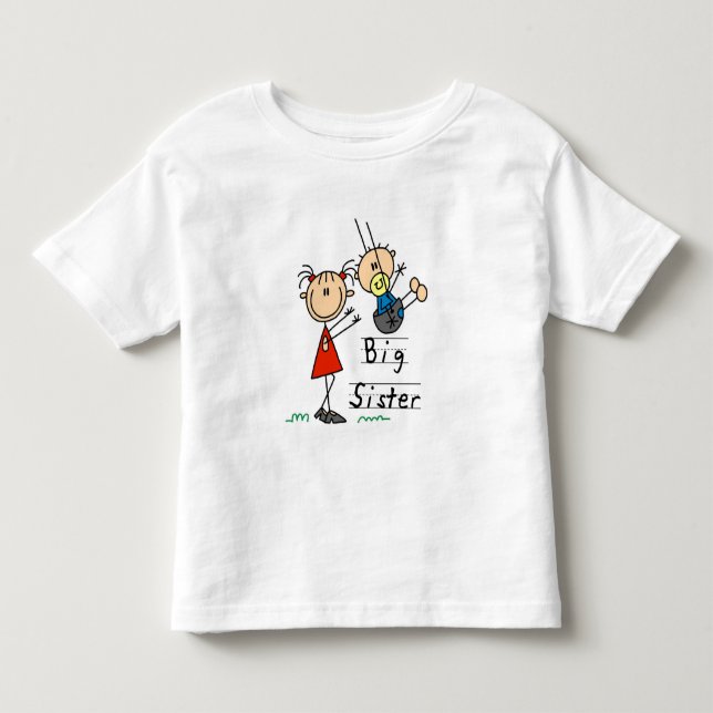 T-shirts et cadeaux Big Sister Little Brother (Devant)