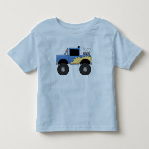 T-shirts et cadeaux bleus de camion de monstre