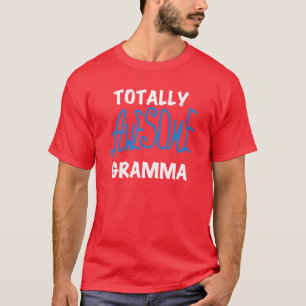 T-shirts et cadeaux bleus totalement