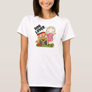 T-shirts et cadeaux blonds de fille d'amoureux des
