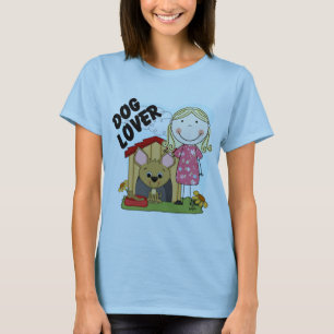 T-shirts et cadeaux blonds de fille d'amoureux des