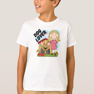 T-shirts et cadeaux blonds de fille d'amoureux des