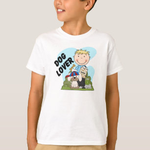 T-shirts et cadeaux blonds de garçon d'amoureux