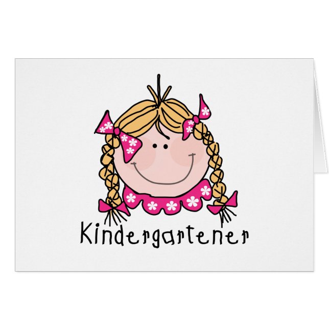 T-shirts et cadeaux blonds de Kindergartener de (Devant horizontal)