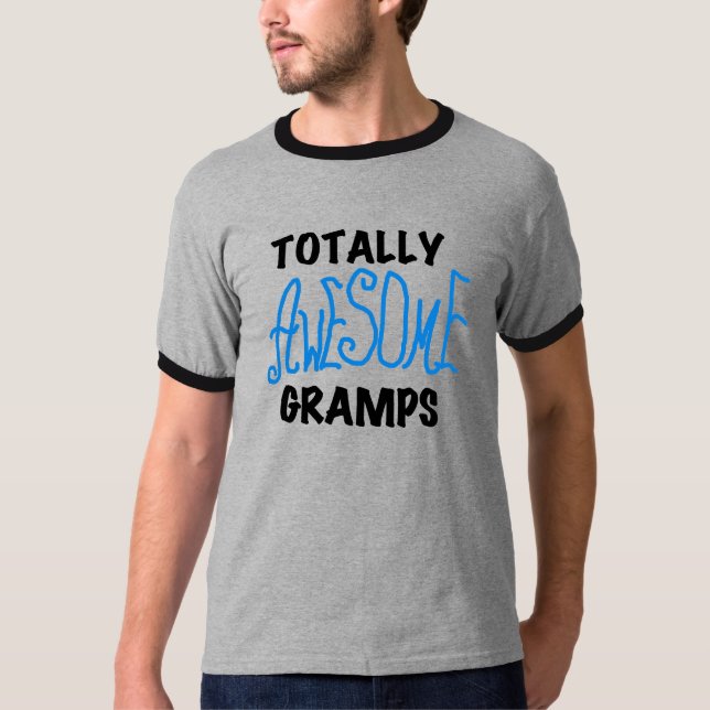 T-shirts et cadeaux Blue Totally Awesome Gramps (Devant)