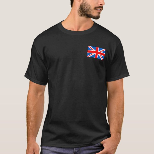 T-shirts et cadeaux britanniques de drapeau (Devant)
