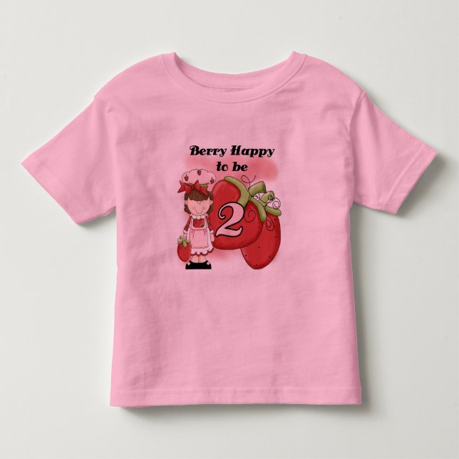 T-shirts et cadeaux Brown Berry 2e anniversaire (Devant)