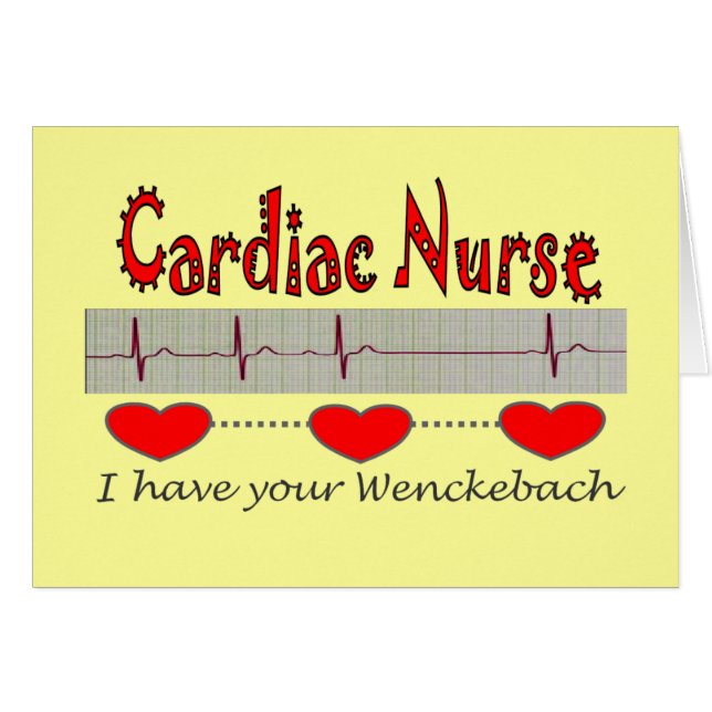 T-shirts et cadeaux cardiaques d'infirmière (Devant horizontal)