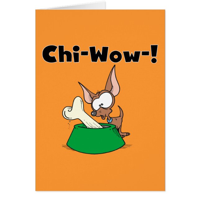 T-shirts et cadeaux Chihuhua Chi-Wow (Devant)
