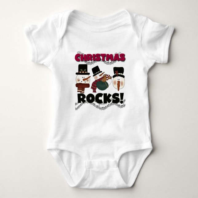 T-shirts et cadeaux Christmas Rocks (Devant)